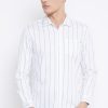Camla White Color Shirts For Mens