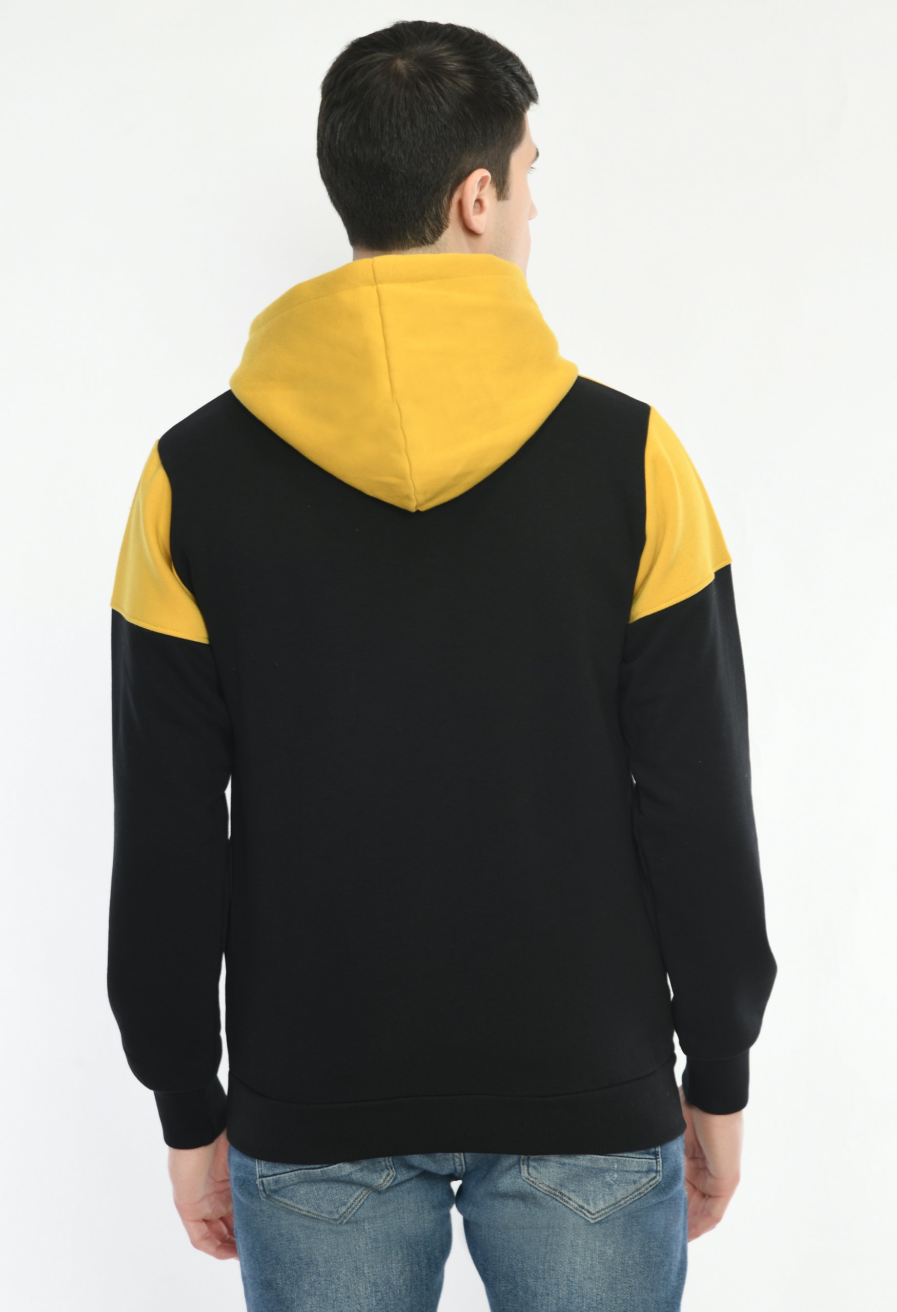 Yellow Coloured Sweatshirt by Deerdo