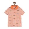 Orange Coloured T Shirt by Mini Klub (Essgee)