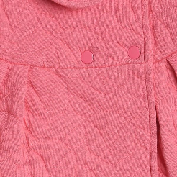 Mini Klub Girls Coral Quilted Jacket
