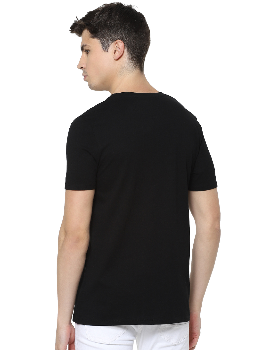 Black Coloured T Shirt by Celio
