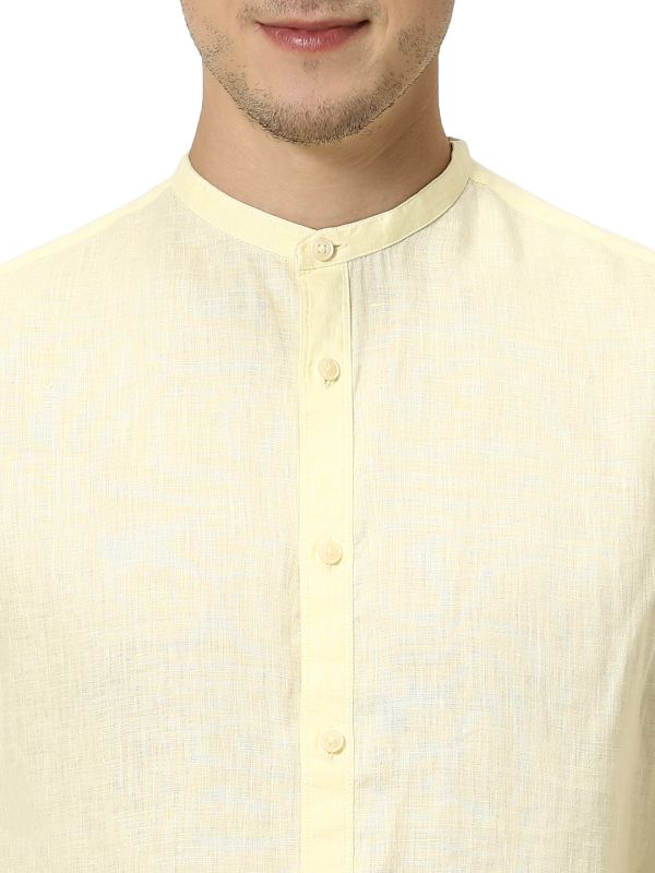 Yellow Coloured Shirt by Celio