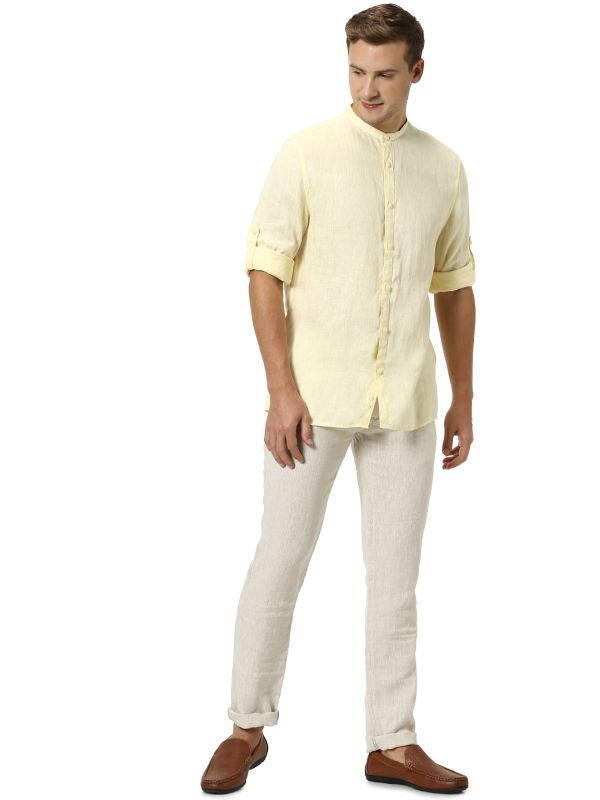 Yellow Coloured Shirt by Celio