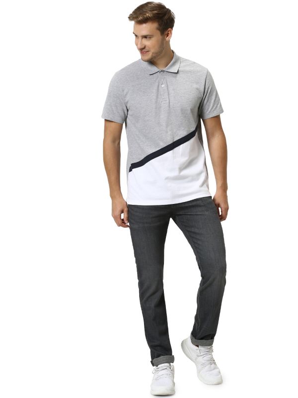 Grey Coloured T Shirt by Celio