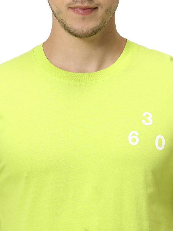 Yellow Coloured T Shirt by Celio