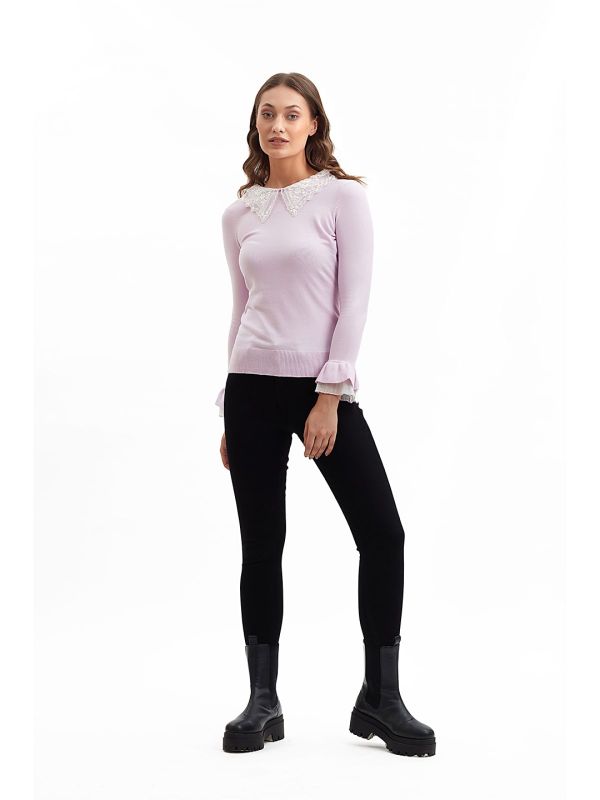 Coverstory Peter Pan Lilac Sweater