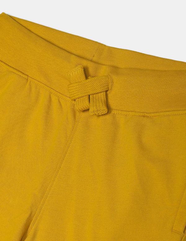 U.S. POLO ASSN. KIDSBoys Yellow Brand Logo Knit Shorts