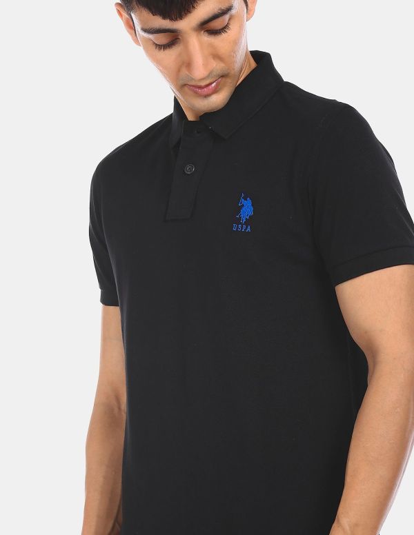 U.S. POLO ASSN.Standard Fit Pique Polo Shirt