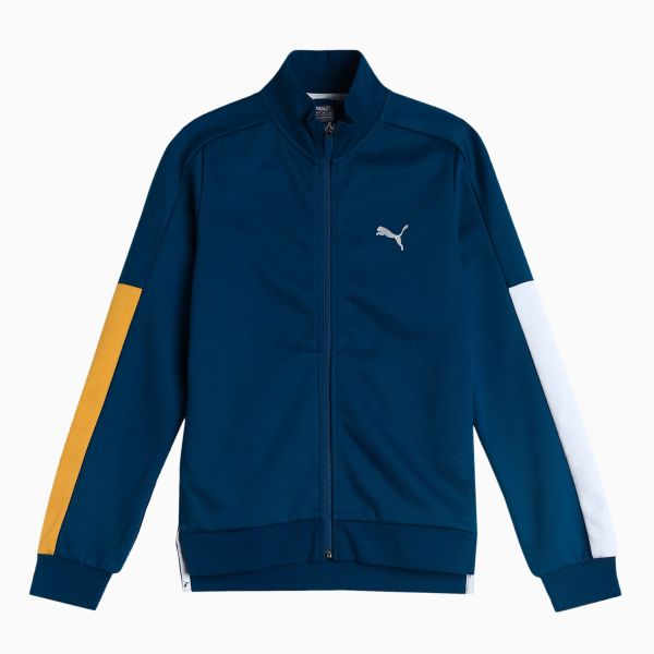 Puma one8 Virat Kohli Colorblock Boy's Full-Zip Jacket