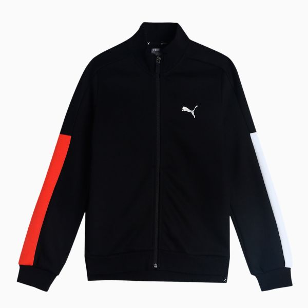 Puma one8 Virat Kohli Colorblock Boy's Full-Zip Jacket