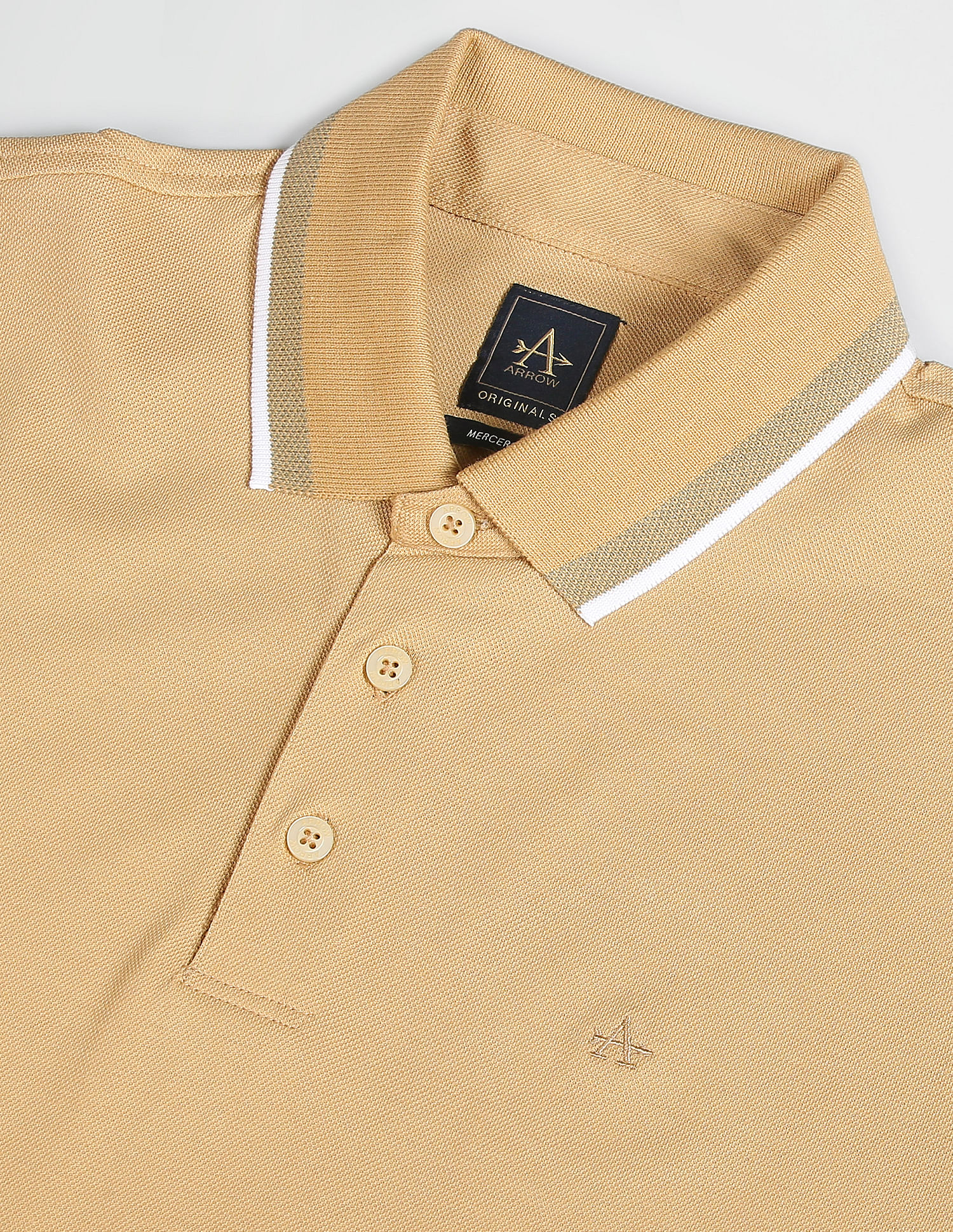 Cotton Solid Polo Shirt