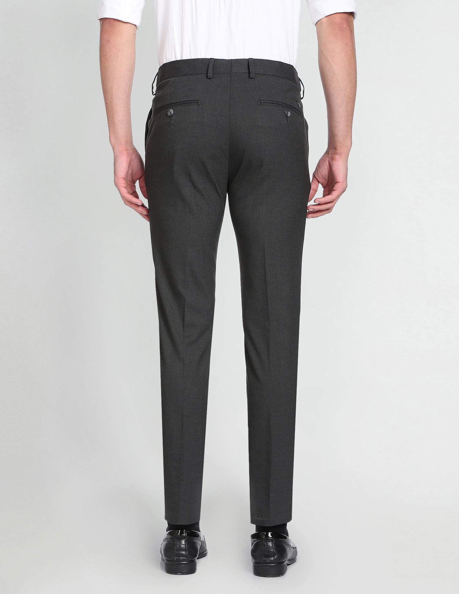 Dobby Tailored Formal Trousers