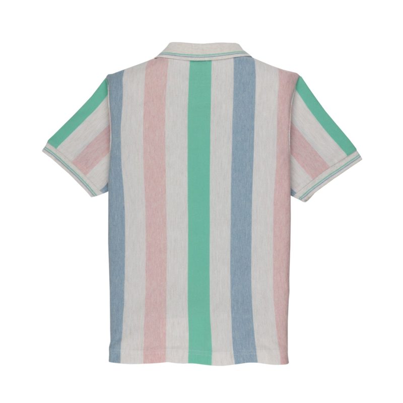 Boys Striped Polo T-Shirt