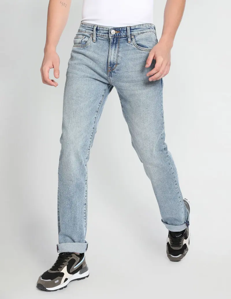 Freddie Slim Straight Fit Classic Vintage Jeans