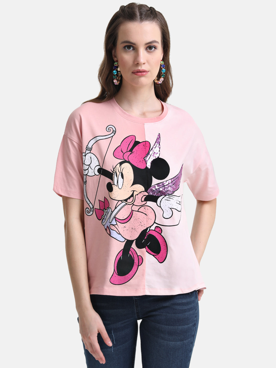 Minnie Mouse Printed T-Shirt