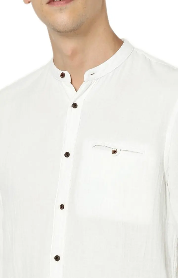Celio Cotton Slim Fit Mens Casual Shirt