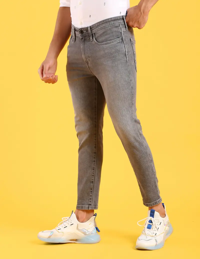 Mid Rise Morrison Skinny Cropped Jeans