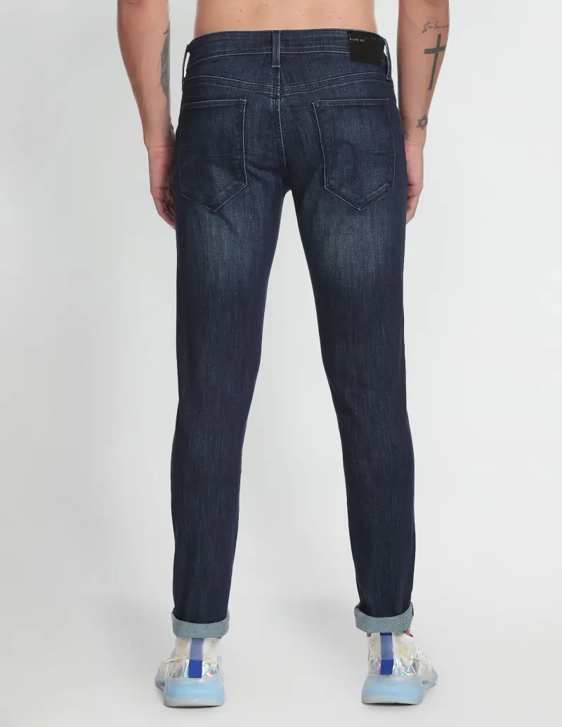 Low Rise Super Skinny Fit Luxe Jeans