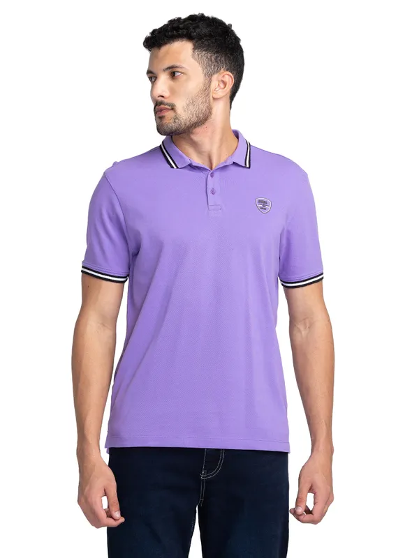 BEING HUMAN REGULAR FIT T-SHIRTS SHORT SLEEVE NAVIGATE