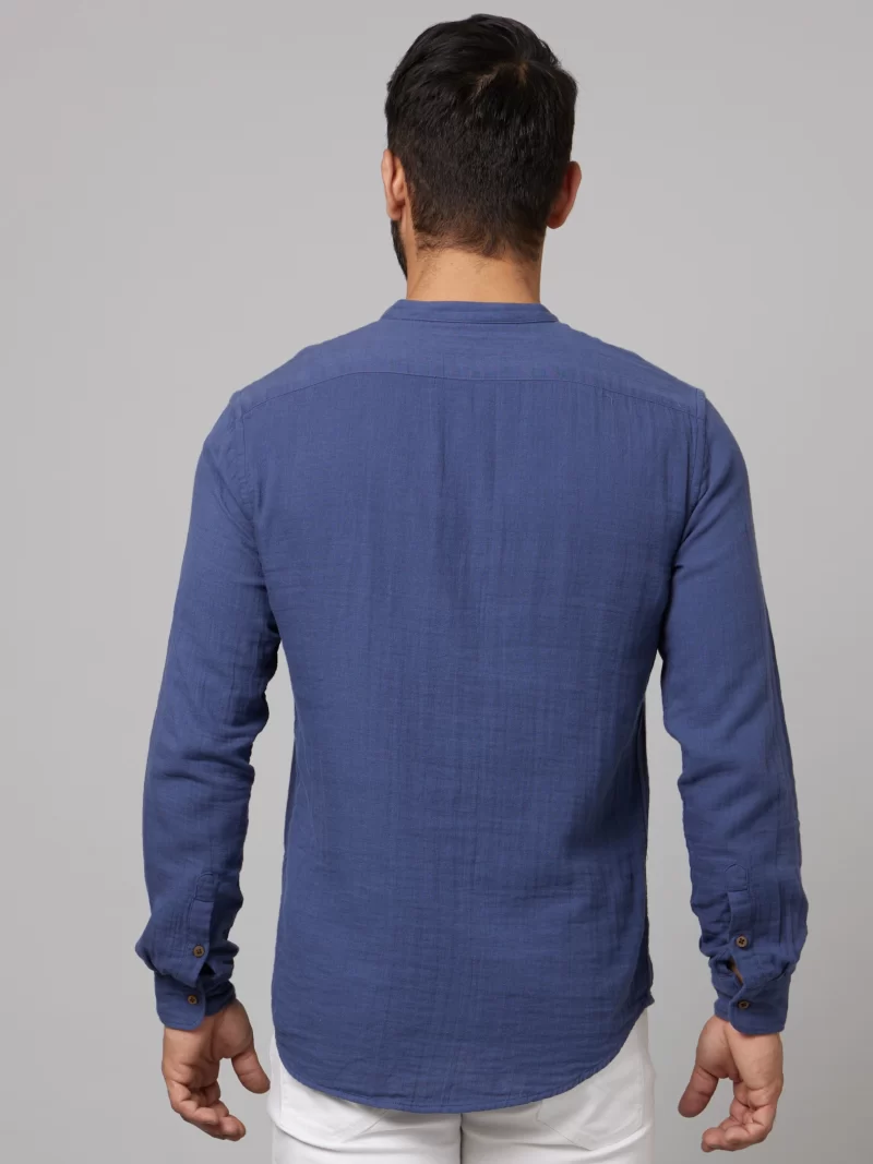 Celio Cotton Slim Fit Mens Casual Shirt