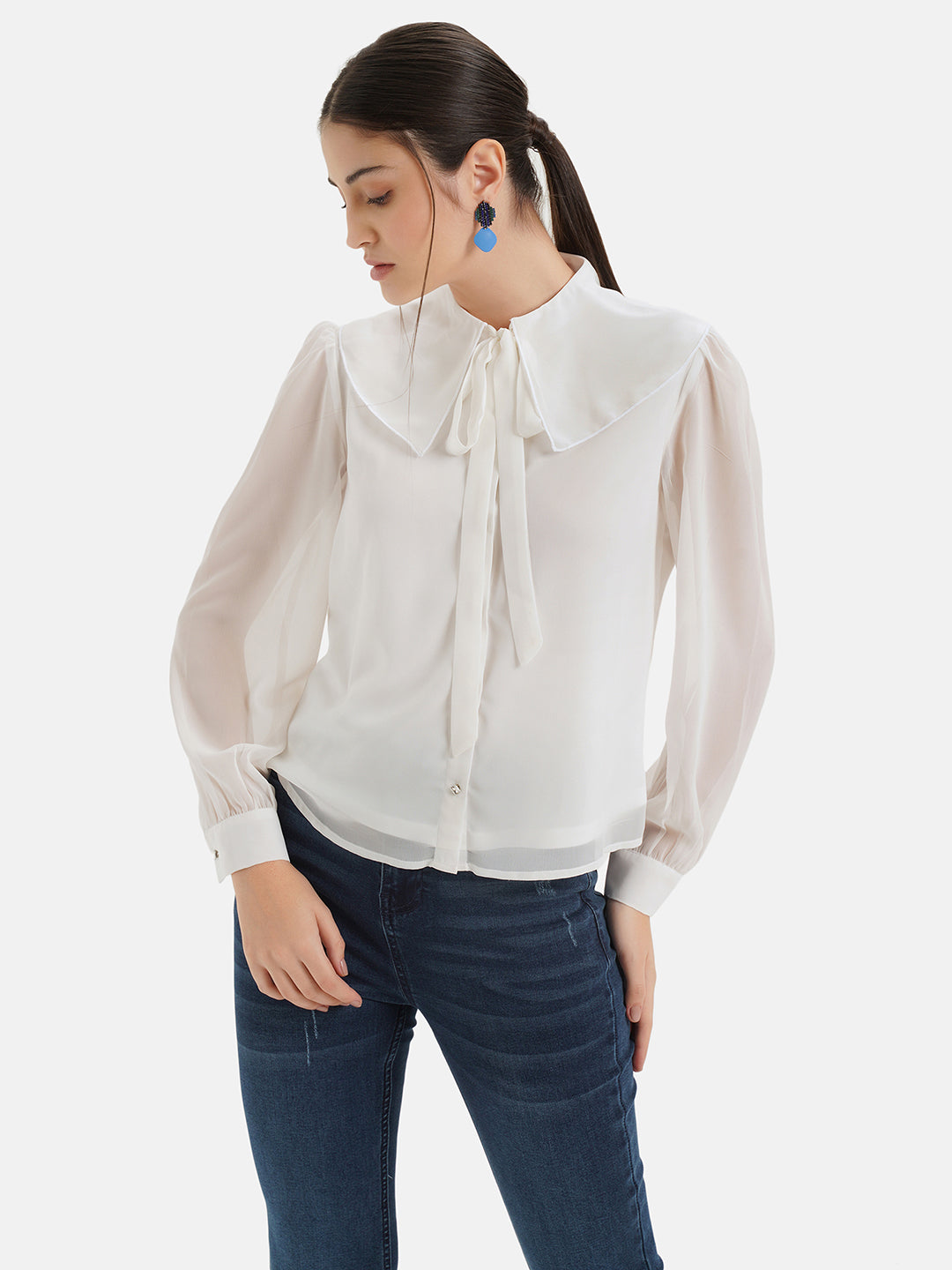 Shirt With Frill