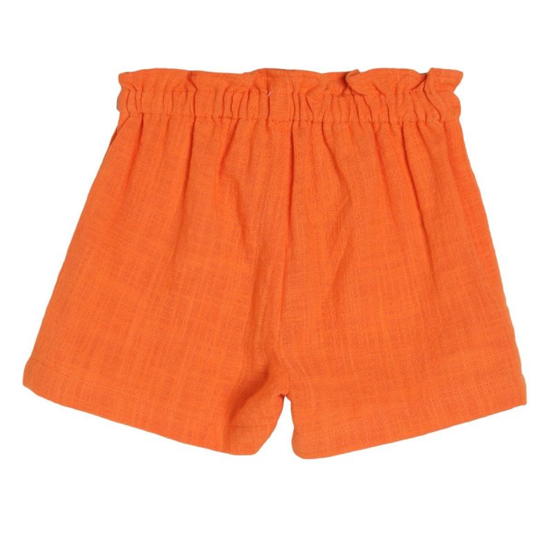 Girls Orange Shorts
