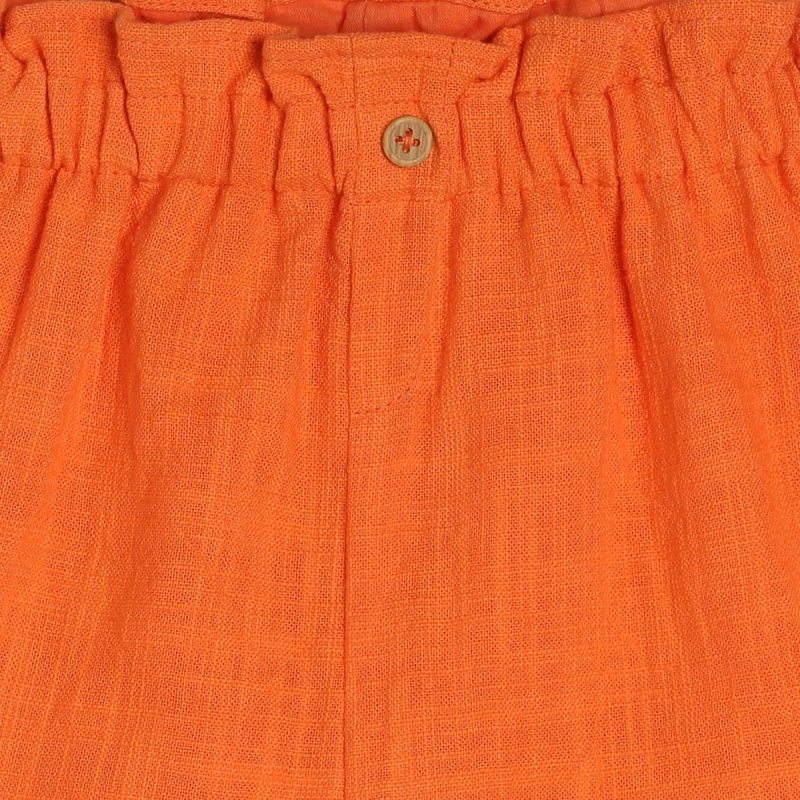 Girls Orange Shorts