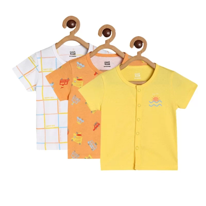Boys Multi Front Open Vest
