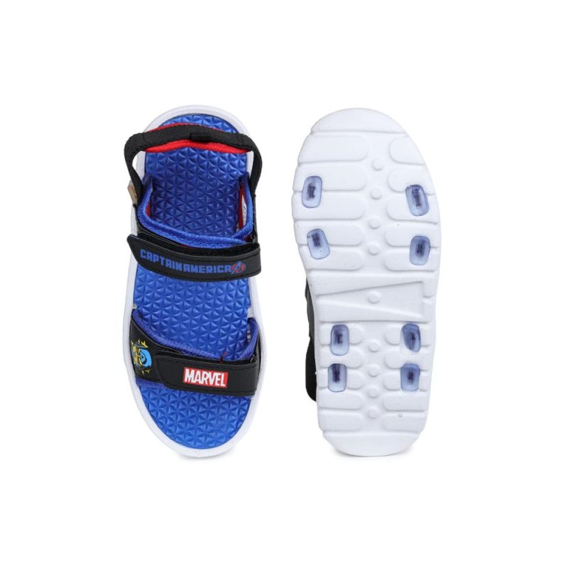 Toothless Marvel Avengers Kids Boys Blue/Black Sports Sandals