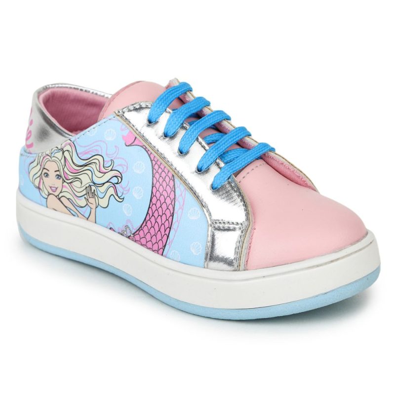 Barbie By Toothless Kids Girls Blue Pink Casual Shoes