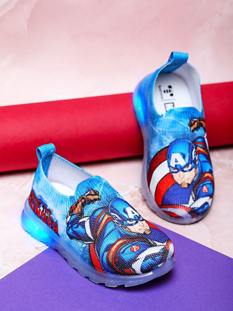 Marvel Avengers By Toothless Kids Boys Casual Shoes