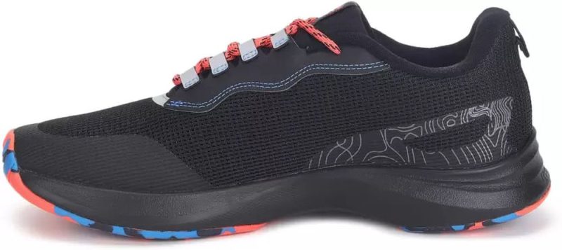 Craze Runner Running Shoes For Men (Black)