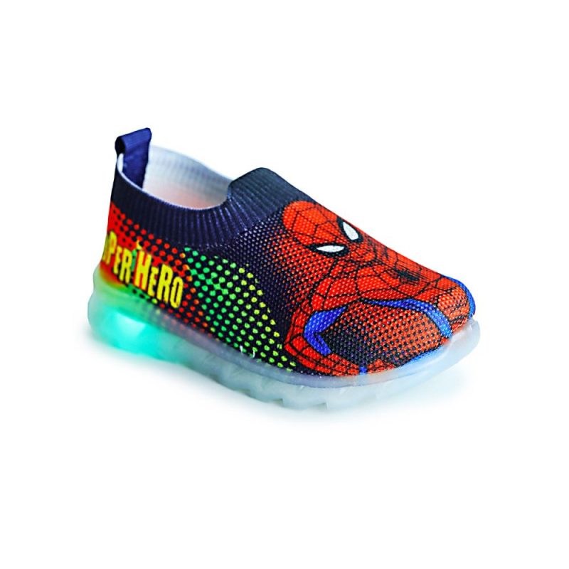 Marvel Spiderman By Toothless Kids Boys Casual Shoes