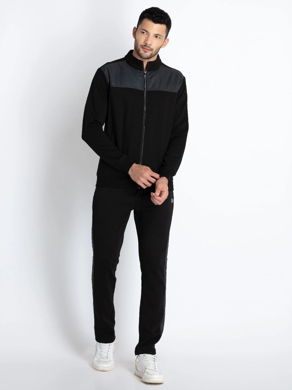 Buy Mens Mix & Match Hooded Tracksuit Online at Best Price in India ...