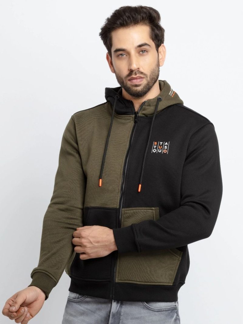 Mens Mix & Match Hooded Sweatshirt