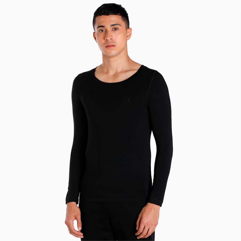 Men'S Long Sleeve Thermal T-Shirt With Drycell Technology