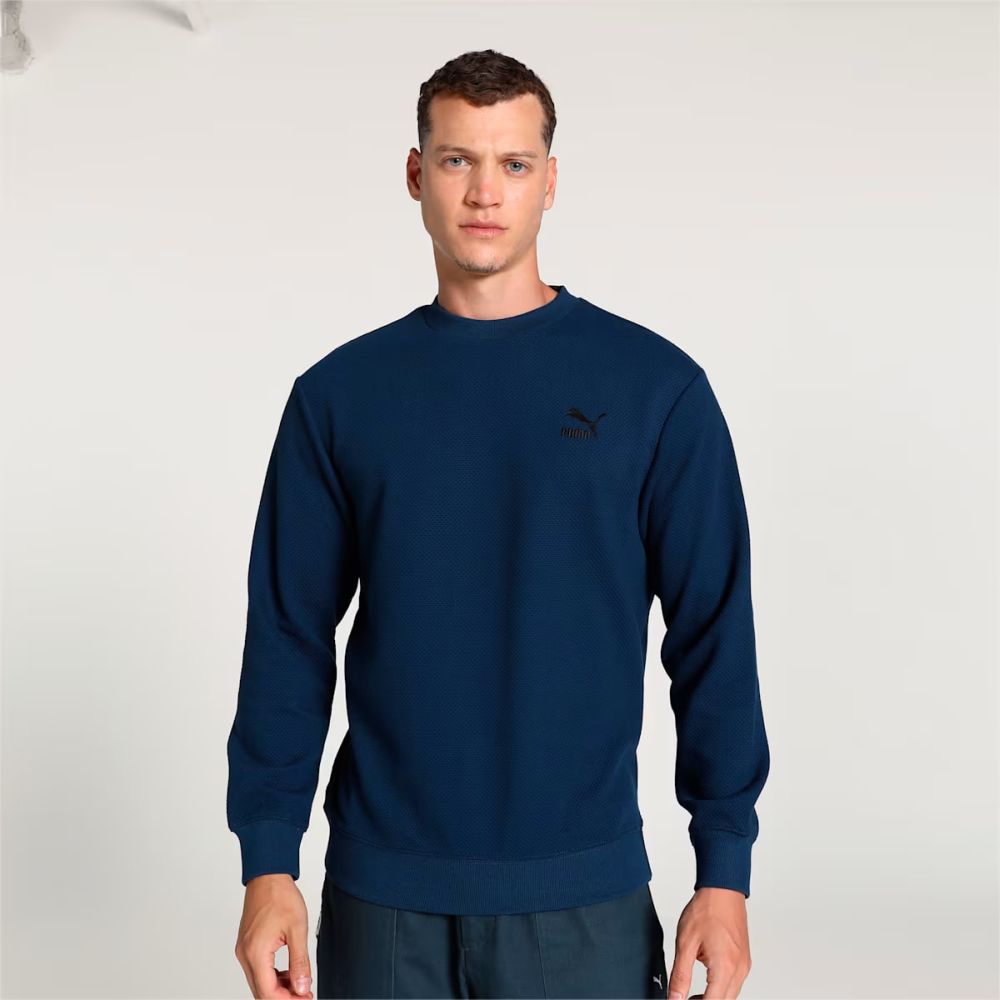 Classics Jacquard Men'S Crew-Neck Sweatshirt