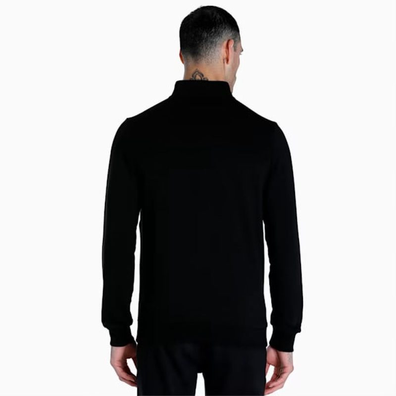 Zippered Full-Zip Men'S Slim Fit Polo Jacket
