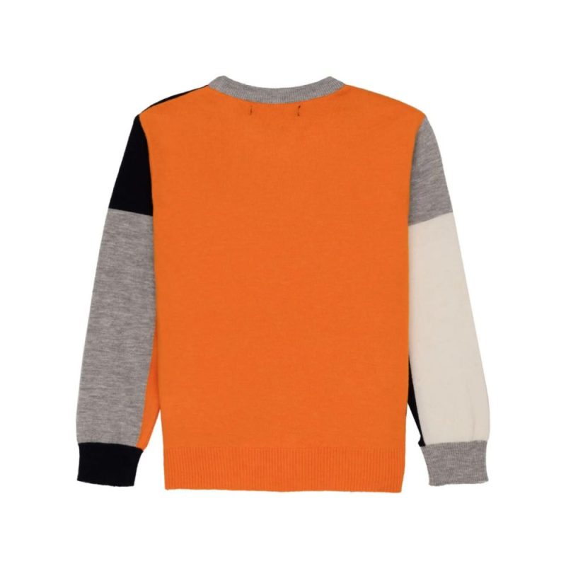 Boys Mix & Match Round Neck Sweater