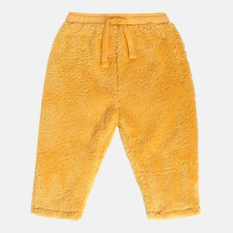 Girls Yellow Knit Bottom