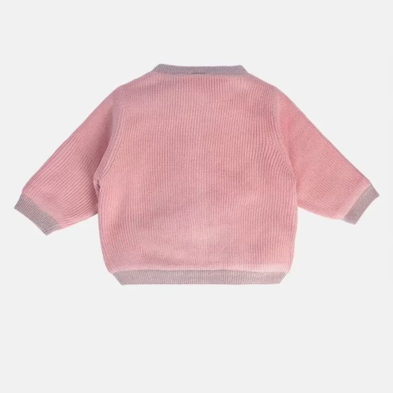 Girls Pink Sweater