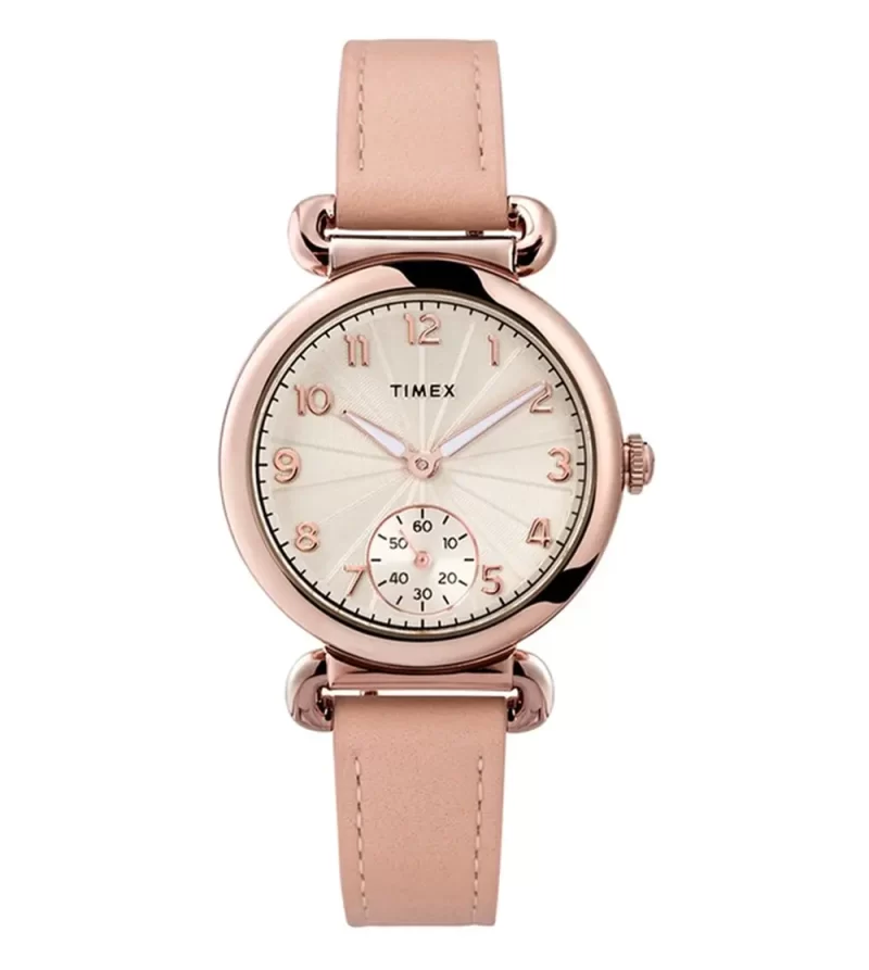 Timex Rose Gold-Tone Dial Women Watch - Tw2T88400