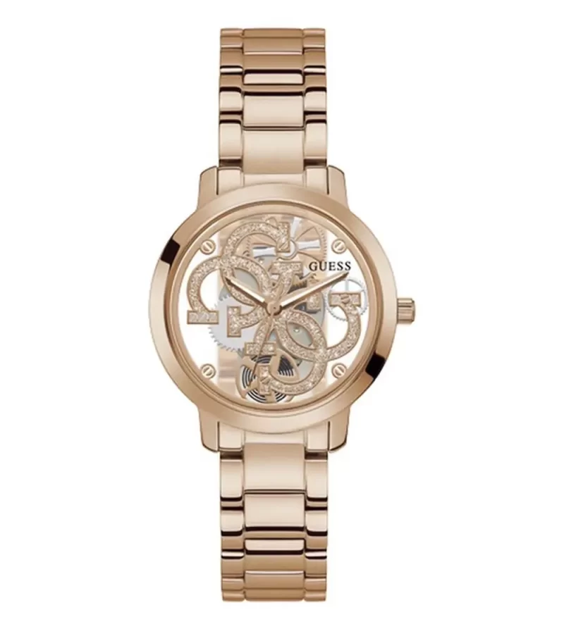 Guess Gw0300L3 Carryover Quattro Clear Watch For Women