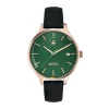 United Colors Of Benetton Social Green Dial Round Case Quartz Analog Women Watch - Uwucl0102