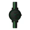 United Colors Of Benetton Signature Black Dial Round Case Quartz Analog Women Watch - Uwucl0203