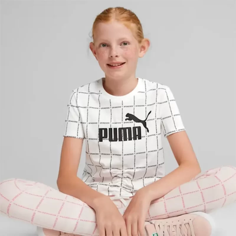 Puma X Spongebob Youth Printed T-Shirt