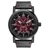 Timex Fashion Men'S Red Dial Round Case Multifunction Function Watch -Tweg16604