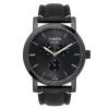 Timex Fashion Men'S Black Dial Round Case Multifunction Function Watch -Tweg16610