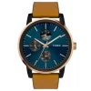Timex Fashion Men'S Blue Dial Round Case Multifunction Function Watch -Tweg18904