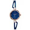 Timex Fria Women'S Blue Dial Round Case 3 Hands Function Watch -Twel15102